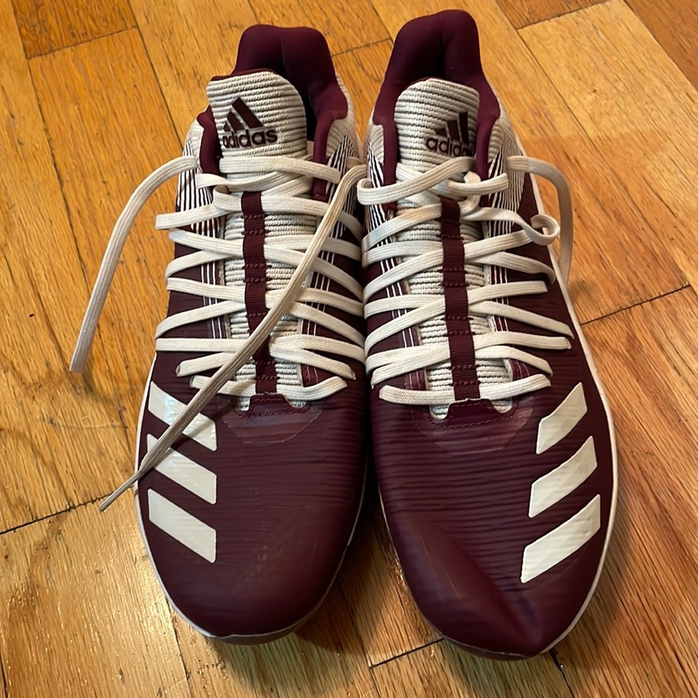 Adidas Men’s Size 10 Metal Baseball Cleats
